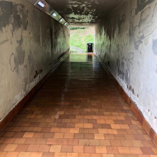 Clean Bromyard underpass